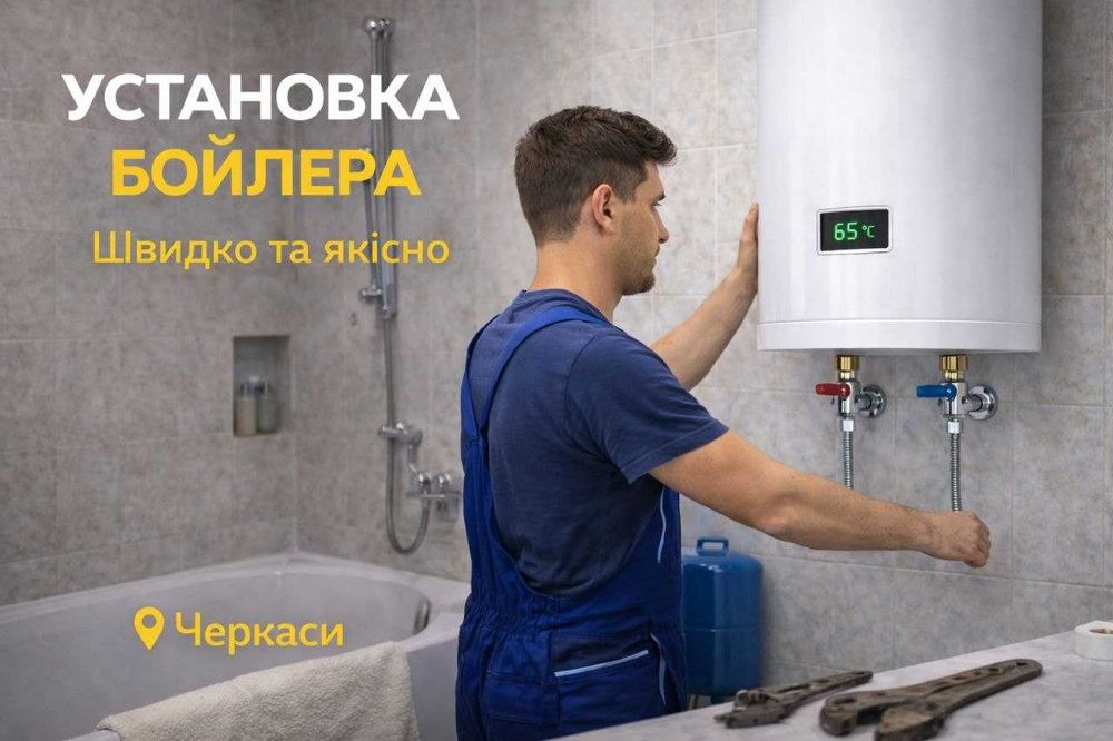 Установка бойлера Черкаси | Заміна бойлера | Ремонт бойлера