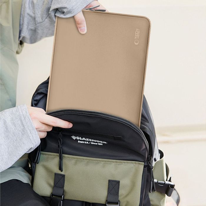 Tech-Protect neoslim laptop 13-14 caffe latte