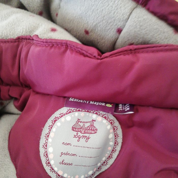 Kispo menina tamanho 7 sergent major