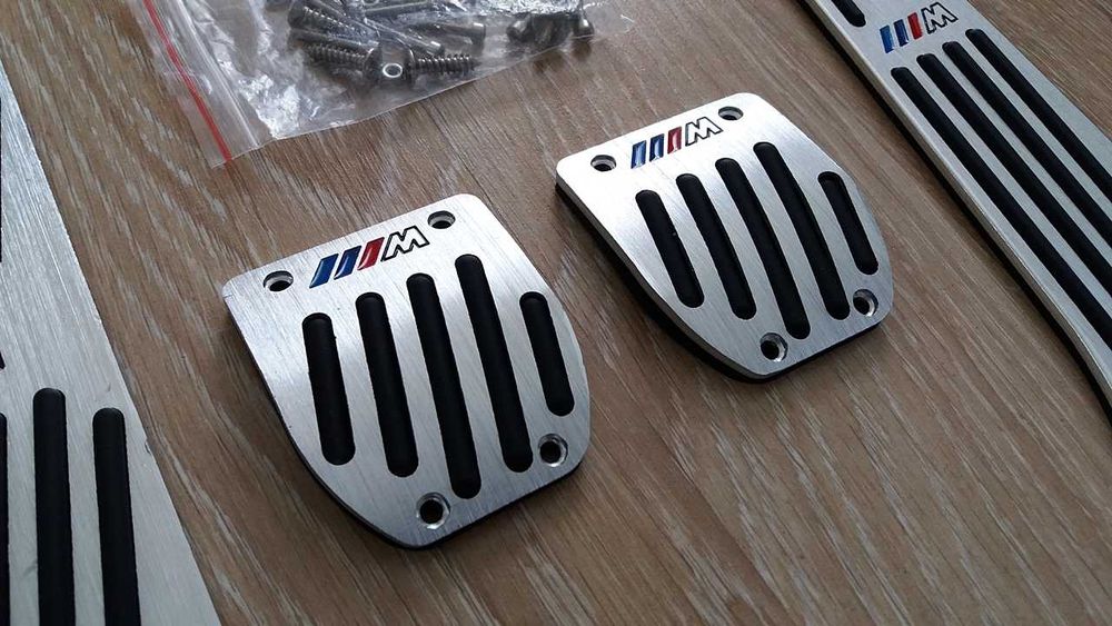 Nakładki na pedały aluminiowe m pakiet BMW E46 E90 E39