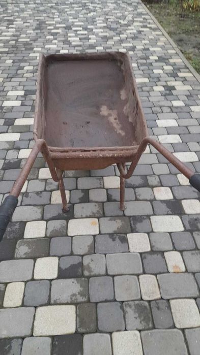 Тачка садова 1 колесо будівельна СССР