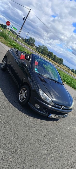 Peugeot 206CC 2003r 1.6benzyna GAZ LPG Cabrio