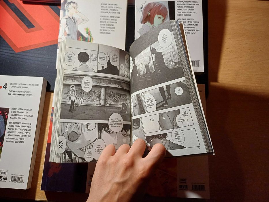 Mangá Tokyo Ghoul: re, volumes 1 a 6