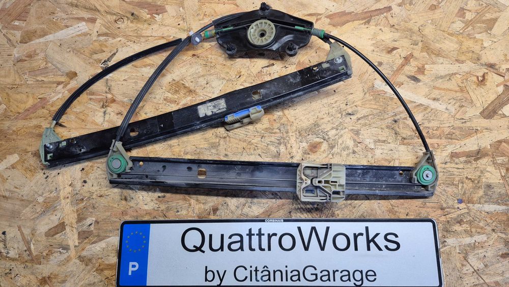 Elevador Vidro Frente Esquerdo Audi A4 B8 8K 2007 a 2015 Audi A5 8T Original Excelente Estado
