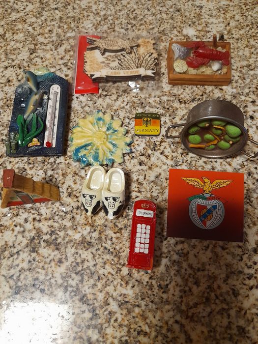 Ímanes,  do nosso País e Ilhas  e decorativos.
