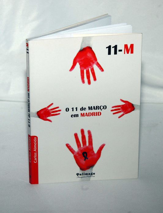 Livro 11-M de março madrid atentado comboios