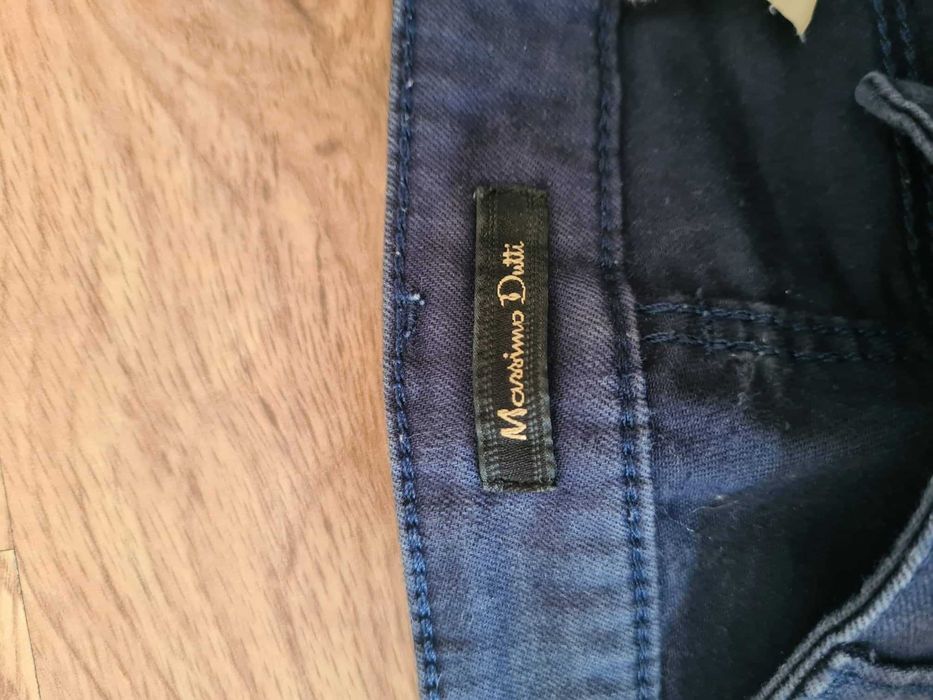 Calças Azul Marinho Massimo Dutti