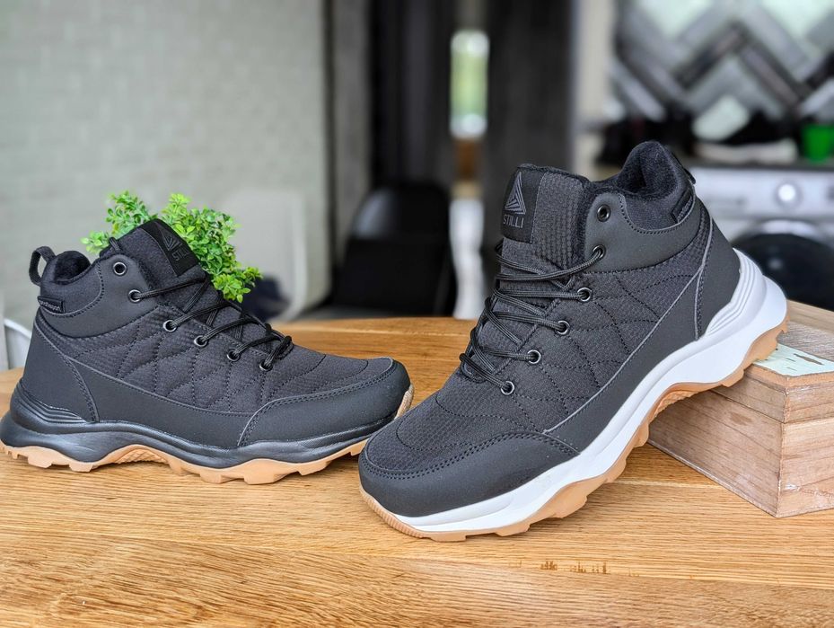 Термо кросівки зимові черевики чоловічі високе взуття Ботинки мужские