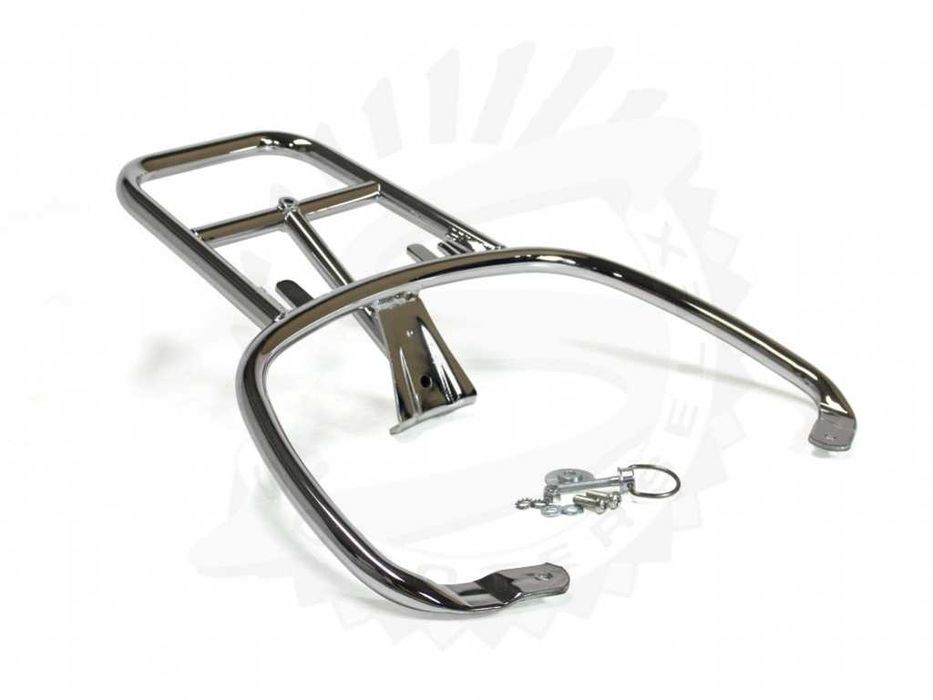 Bagażnik tylny pod kufer Vespa Sprint,Primavera chrom