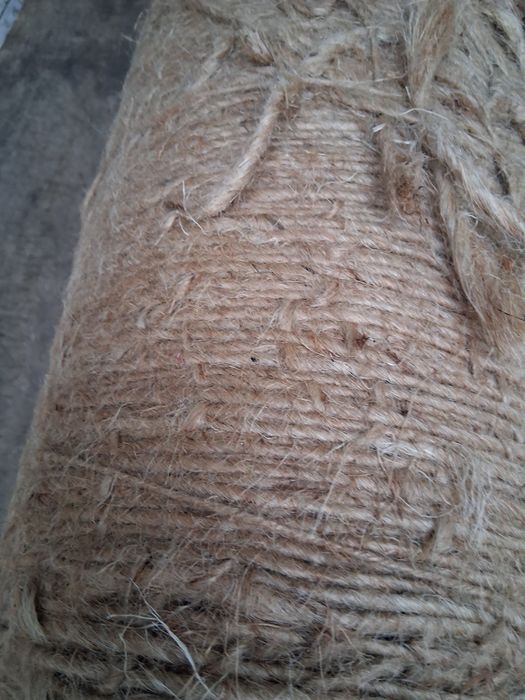 Rede geotextil de juta