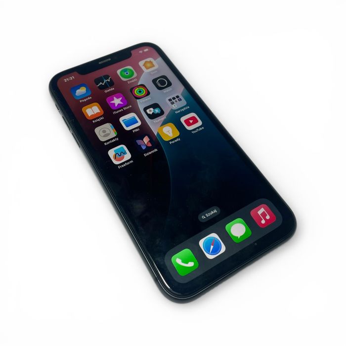 iPhone 11 128GB Czarny Face ID Sprawny Pudełko