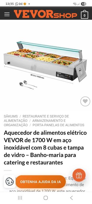 Aquecedor de alimentos
