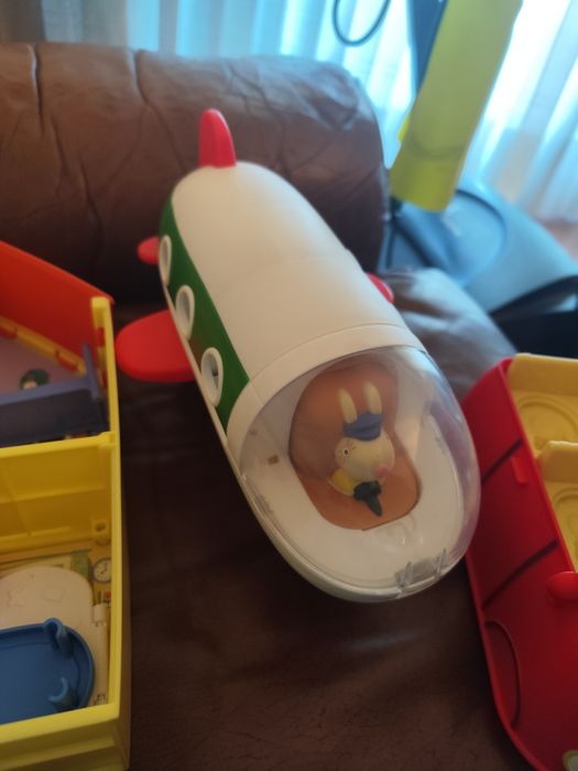 Brinquedos como novos da Peppa