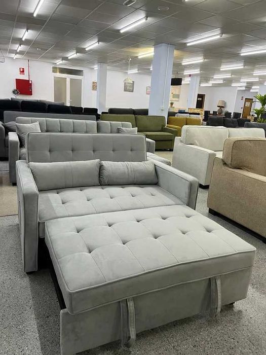 NOVO SOFÁ-CAMA CINZA - OFERTA ESPECIAL27