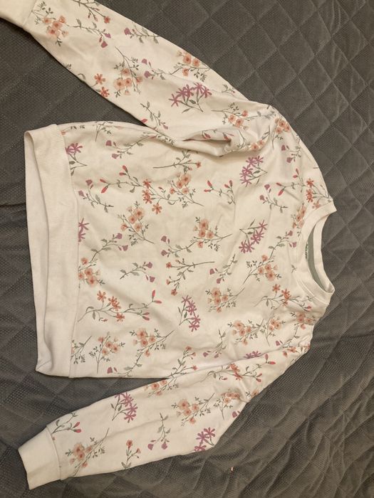 Bluza w kwiaty 134/140