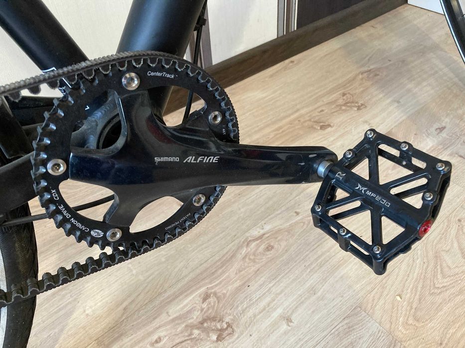 Сучасний велосипед (планетарна втулка, ремінна передача)