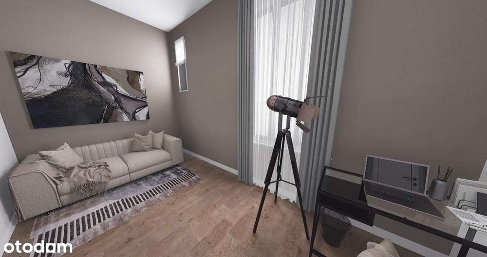 Wyjątkowy apartament w Centrum Lubina Loftowy klimat - 46,28 m2