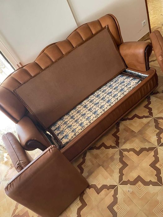 Conjunto de Sofás - Estilo Clássico e Confortável