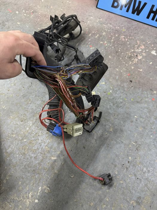 Проводка Двигуна БМВ Е39 M47 N D20 Проводка Двигателя Разборка BMW