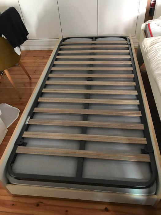 single mattress VADSÖ + bed frame Mindol64585605534977124