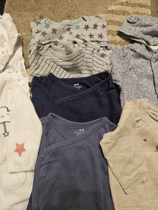 Zestaw paka paczka 14 szt ciuszki niemowlęce 68