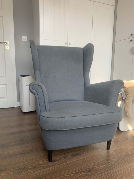 Fotel „uszak” z ikea