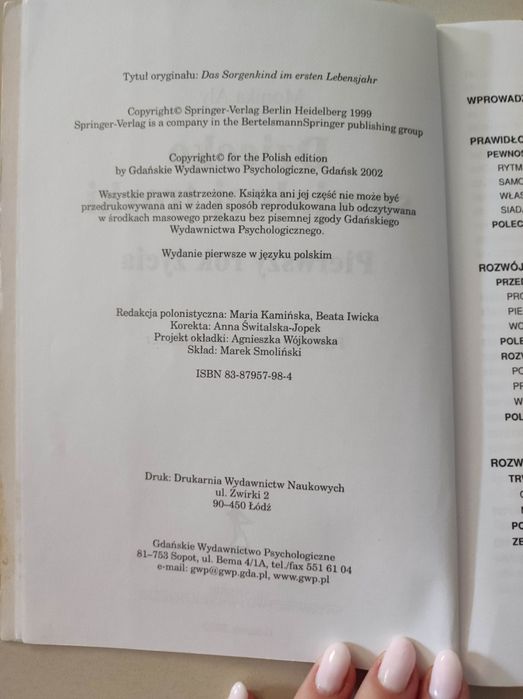 Książka Dziecko Specjalnej Troski