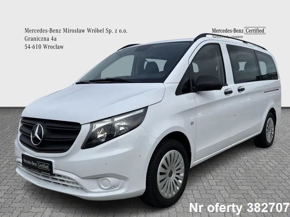 Mercedes-Benz Vito FV23%, 9 osobowy, Tempomat, 163KM