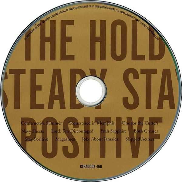 Hold Steady  cd  Stay Positive    indie rock Limited Edition, Digipak