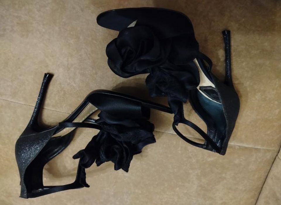 Люксовые босоножки Christian Dior кожа