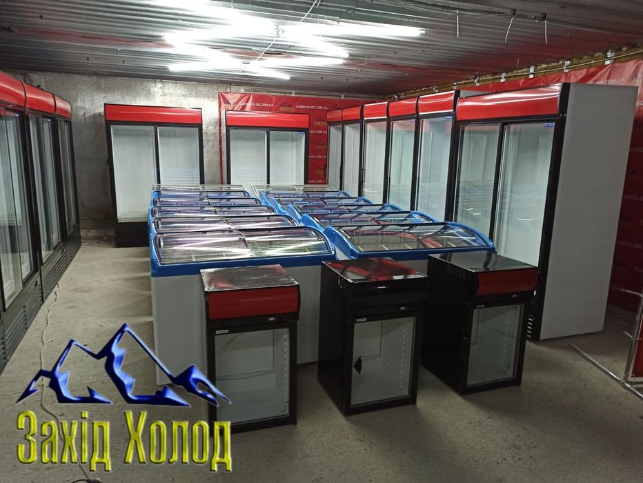 Холодильна вітрина шафа вітрини холодильні Однодверні Двохдверні