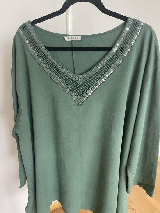 sukienka, tunika, zielona New Collection  xxl/ 4 xl