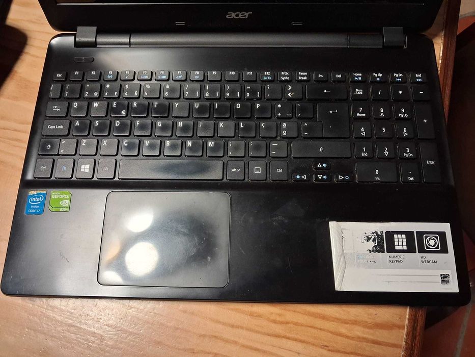 Acer Aspire E5-571G-72M5 (Sem Disco) – Para Peças