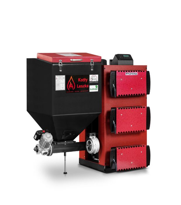 Kocioł piec c.o. 5 klasa KOMFORT 12 kW ekogroszek kotlyleszka ecodesig