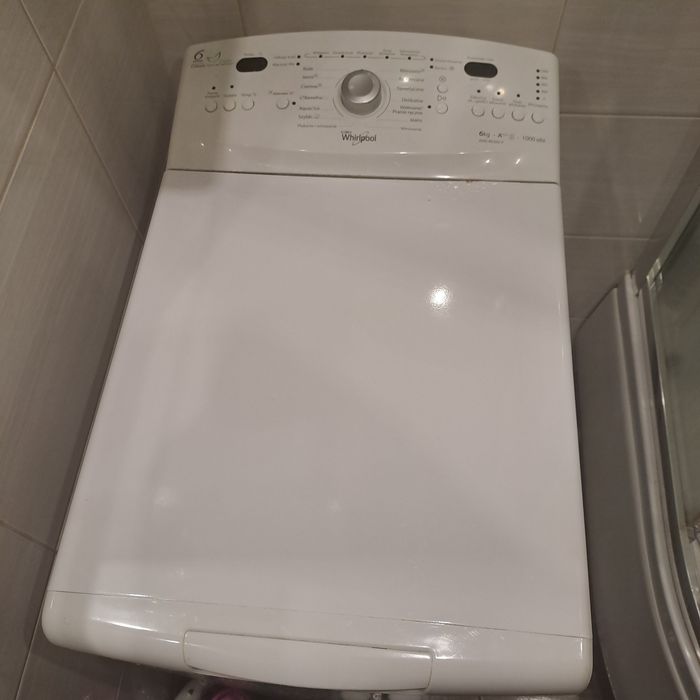 Pralka whirlpool z górnym wsadem