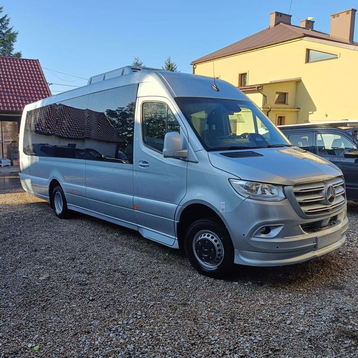 Mercedes-Benz Sprinter  190PS 24 Miejsca Webasto 2xKlima TV Kamera Nowy! 2026
