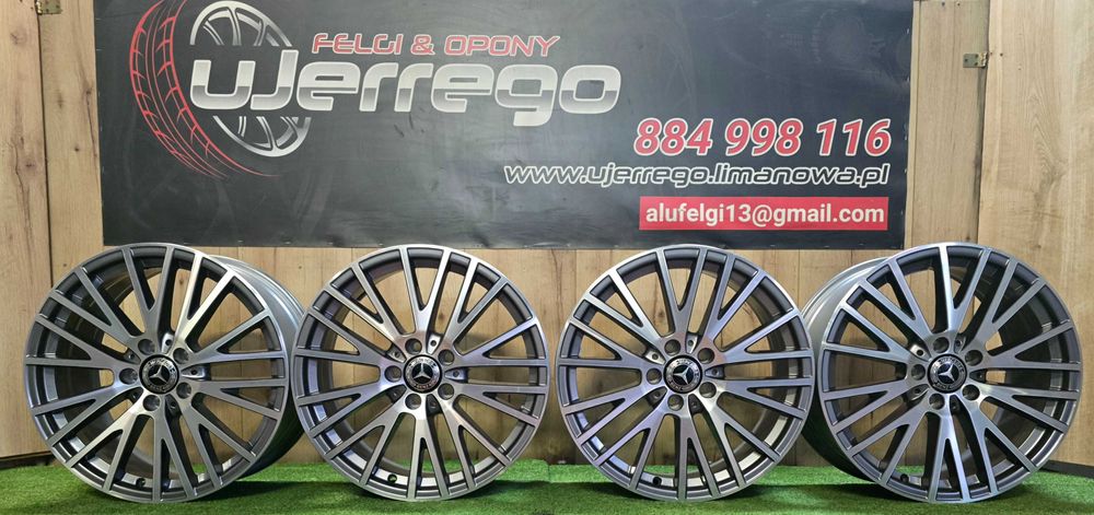 NOWE ORYGINALNE ALUFELGI Mercedes 18x5x112-Cla,Eqa,Eqb,Klasa A,B,C,E,S