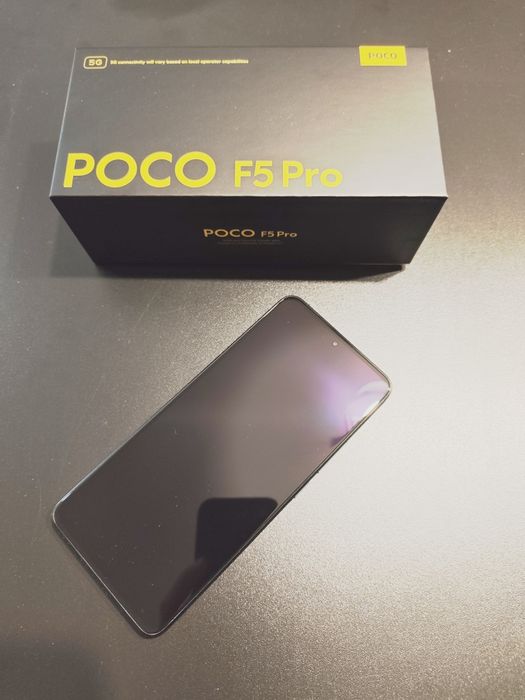 Xiaomi POCO F5 PRO 12 / 256 GB Black (Czarny) stan bardzo dobry