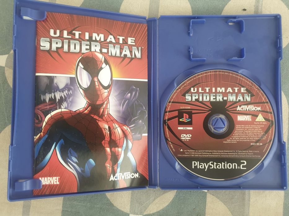 Jogo Ultimate Spider-Man PS2