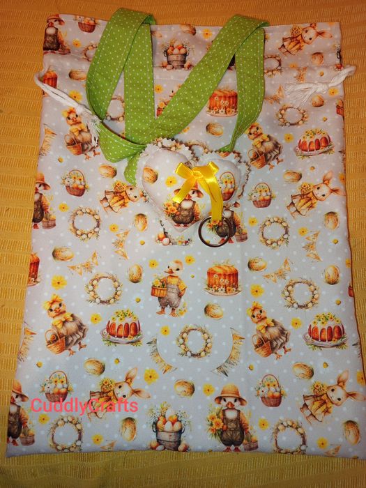 Conjunto saco + porta chaves