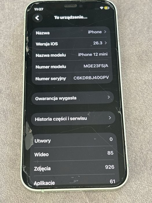 Iphone 12 mini 64 GB