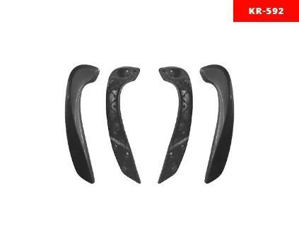 Kit de Pegas Manípulos Puxadores das portas do Renault Megane III e Fluence