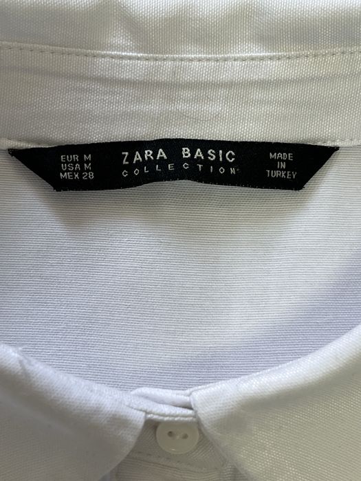 ZARA біла сорочка, футболки, розмір S, M, L