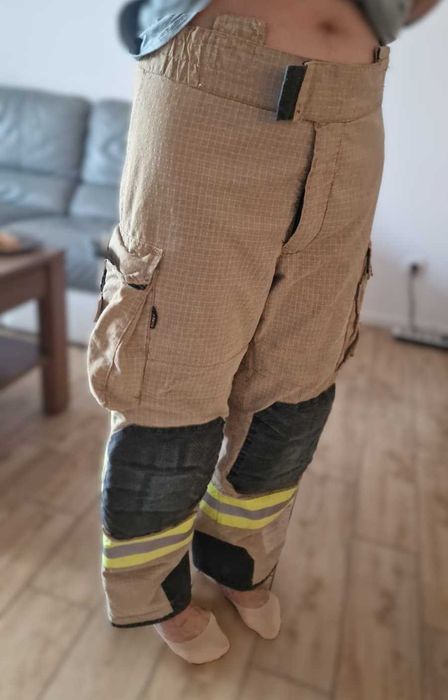 STRAŻ Spodnie pożarnicze strażackie ubranie specjalnego Nomex GoreTex