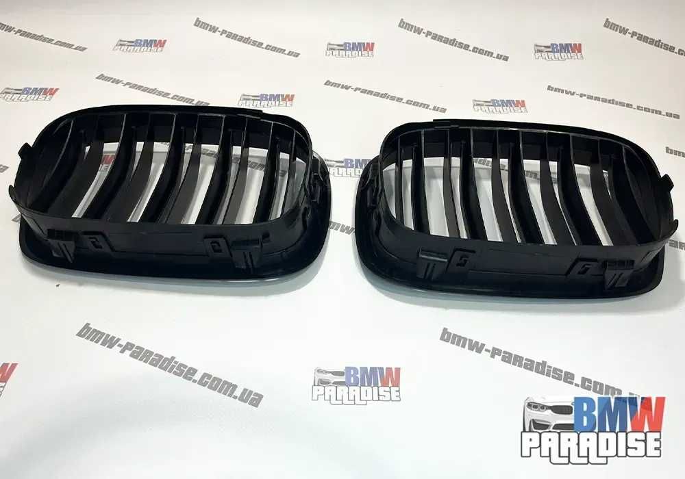 РАСПРОДАЖА! Двойная решетка радиатора М - ноздри БМВ Е39 Глянец/Мат