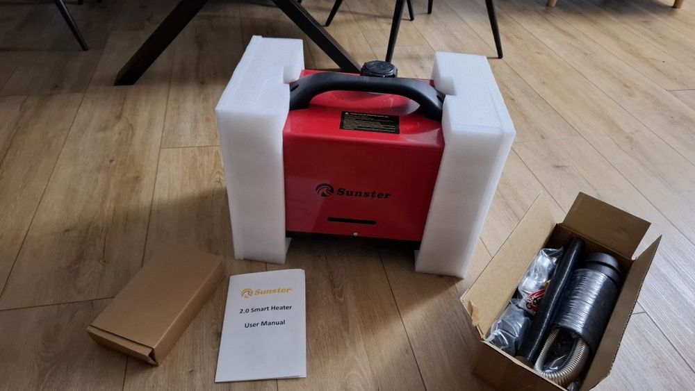 Webasto postojowe nowe 8kw 12v/24v/230v bluetooth