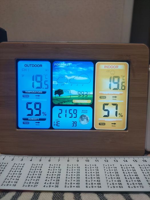 Багатофункціональна бездротова метеостанція FJ3373