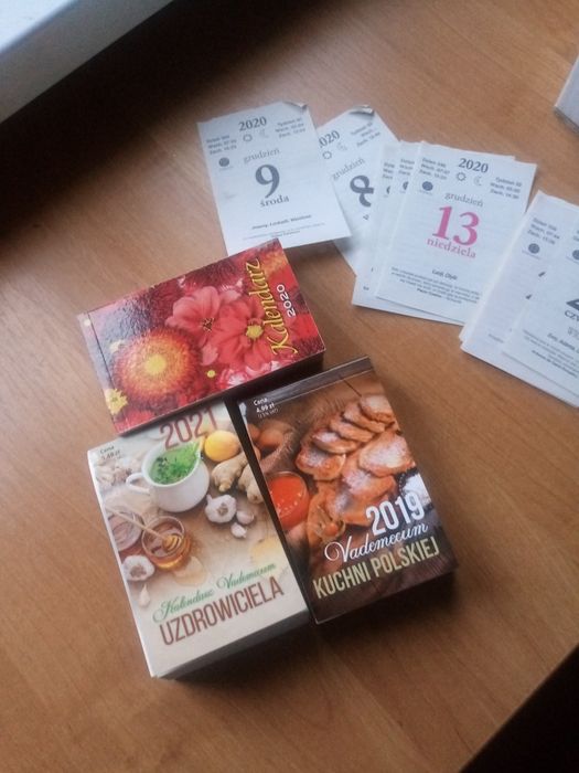 Kartki z kalendarza 2019 - 2026 cena za 1 szt