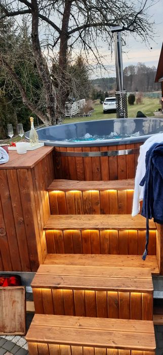 Duża Balia 10-cio osobowa, Bania mobilna, Jacuzzi. Wynajem