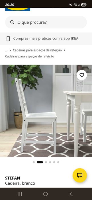 2 Cadeiras stefan ikea